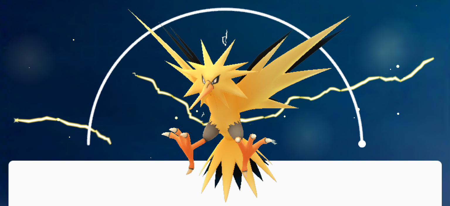 Zapdos Pokémon GO zapdos