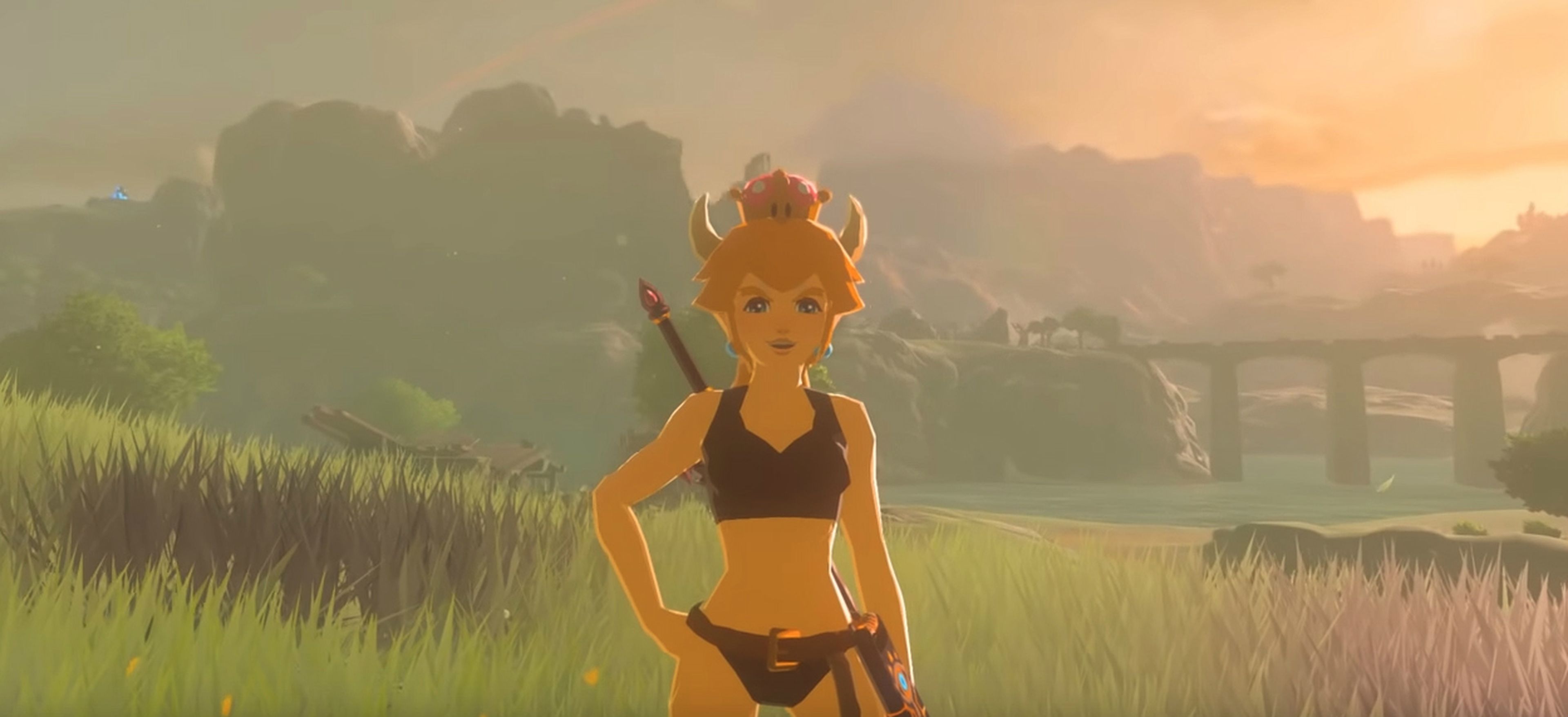Bowsette Breath of the Wild