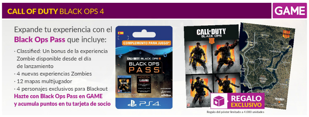 Call of Duty Black Ops IIII en GAME Call of Duty Black Ops IIII en GAME