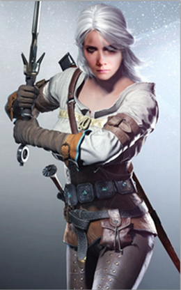 Ciri en The Witcher - Freya Allen Ciri en The Witcher - Freya Allen