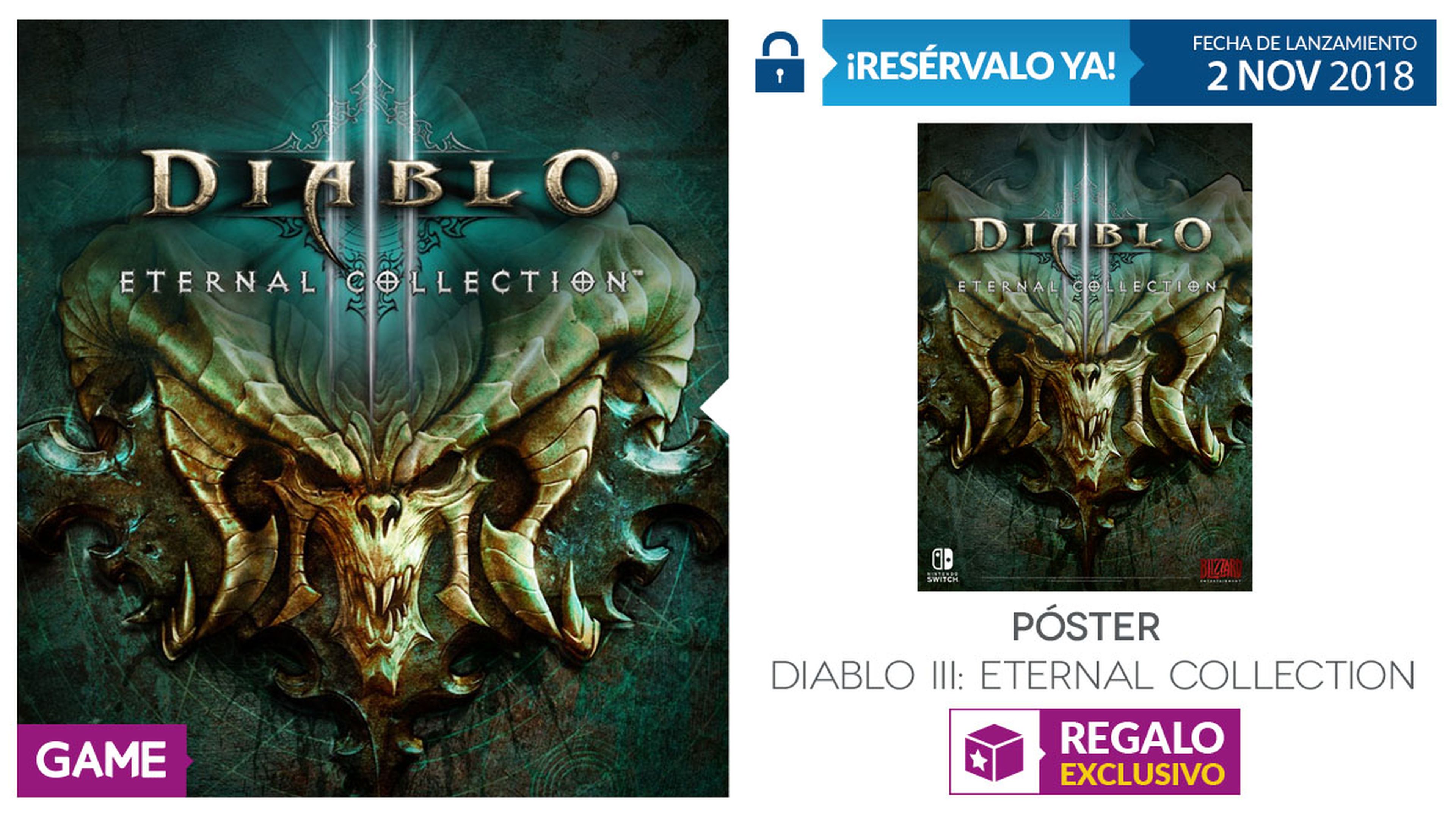 Diablo III: Eternal Collection para Nintendo Switch GAME
