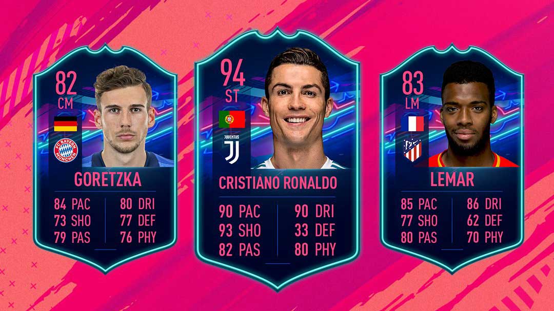 Todos los tipos de cartas de jugador en FIFA 19 FUT: OTW 