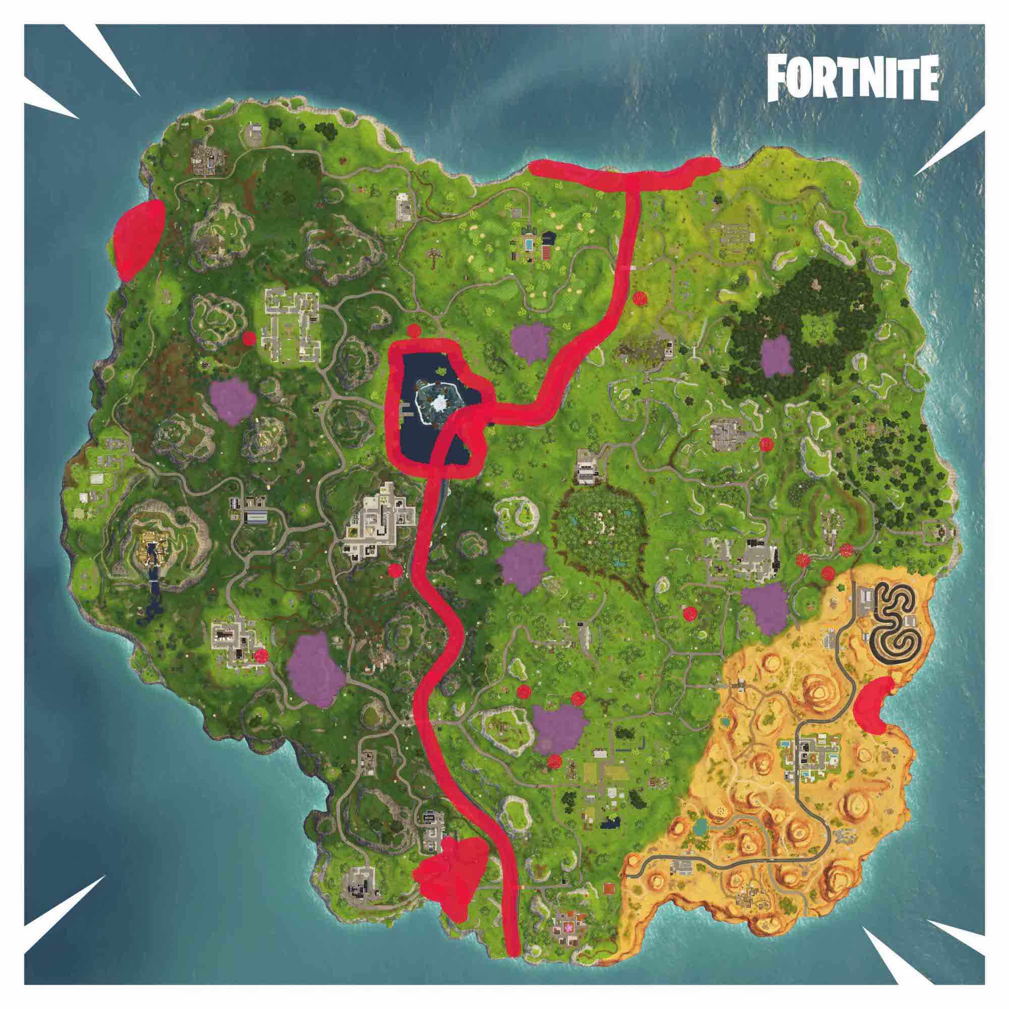 Fortnite mapa llamas temporada 6 Fortnite mapa llamas temporada 6