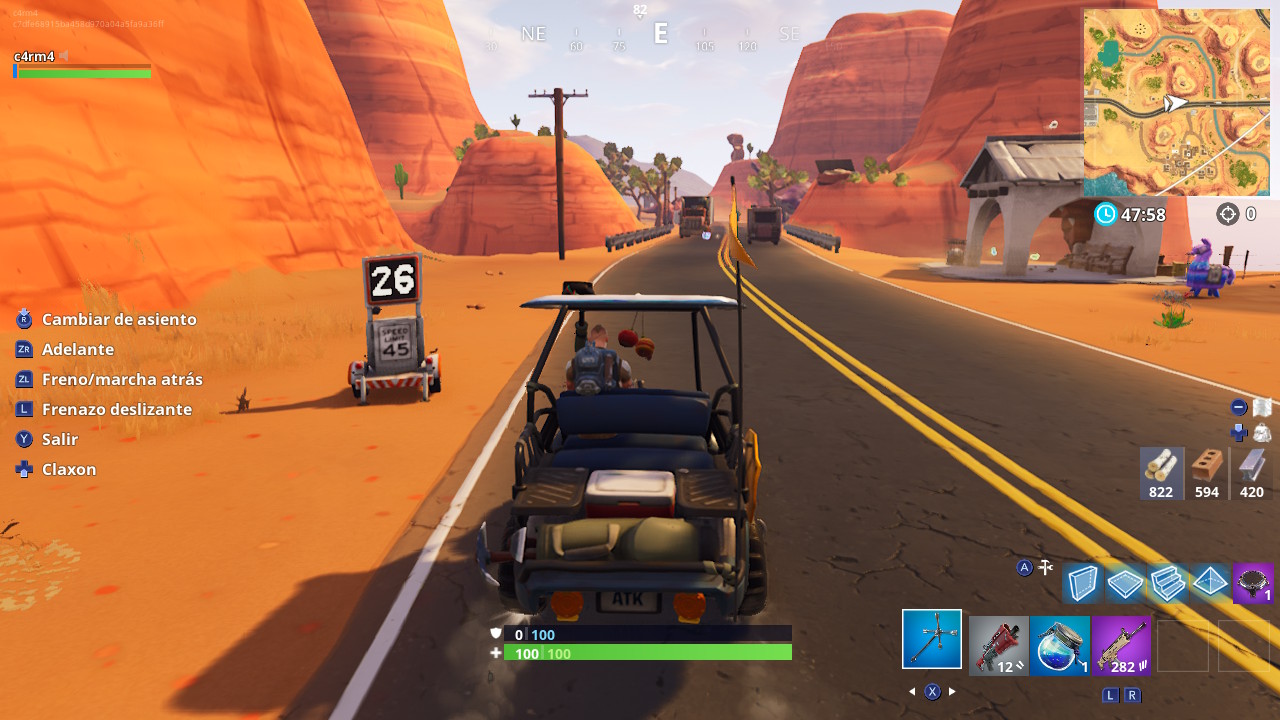 Consigue Un Record De Velocidad De 27 O Mas En Radares Distintos En - fortnite radar 4