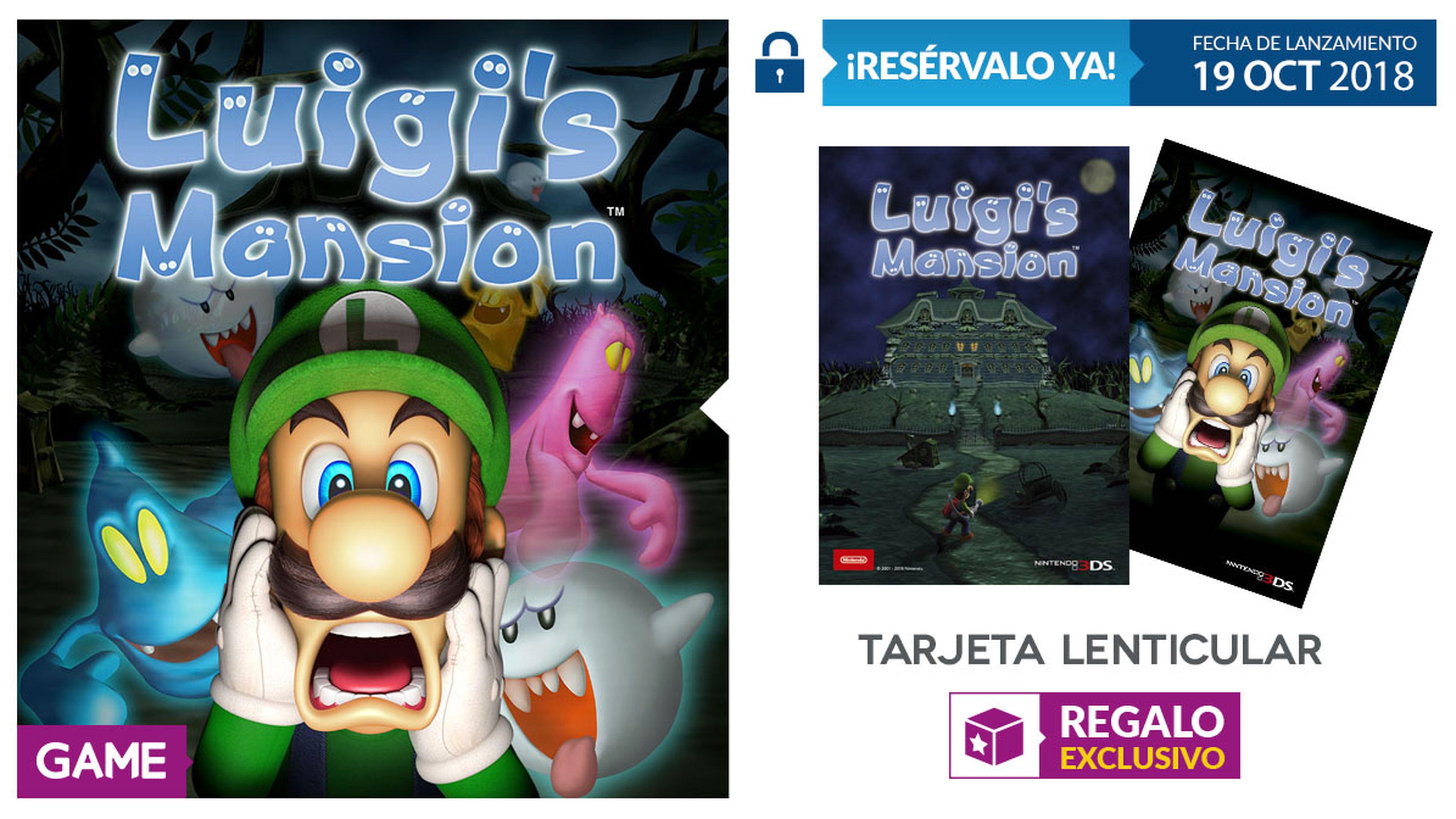 Luigi's Mansion en GAME