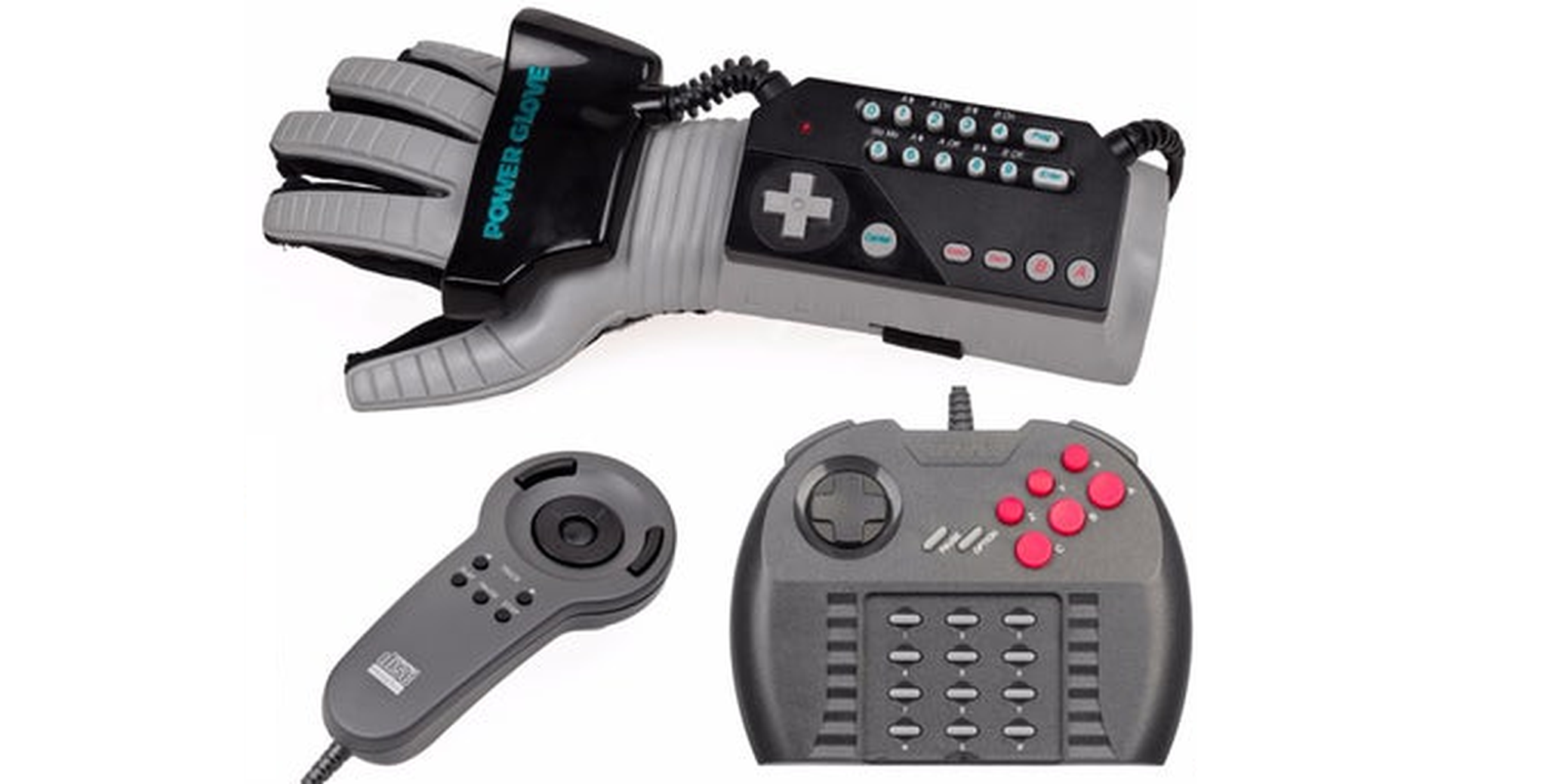 Los 9 controladores y mandos de consola más extraños y bizarros