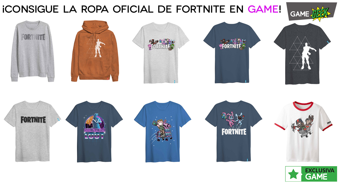 Merchandising de Fortnite en GAME Merchandising de Fortnite en GAME