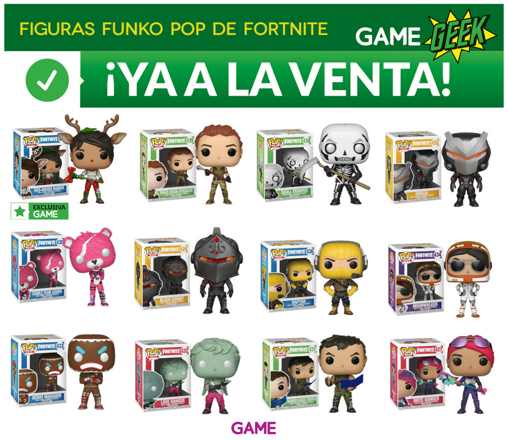 Merchandising de Fortnite en GAME Merchandising de Fortnite en GAME