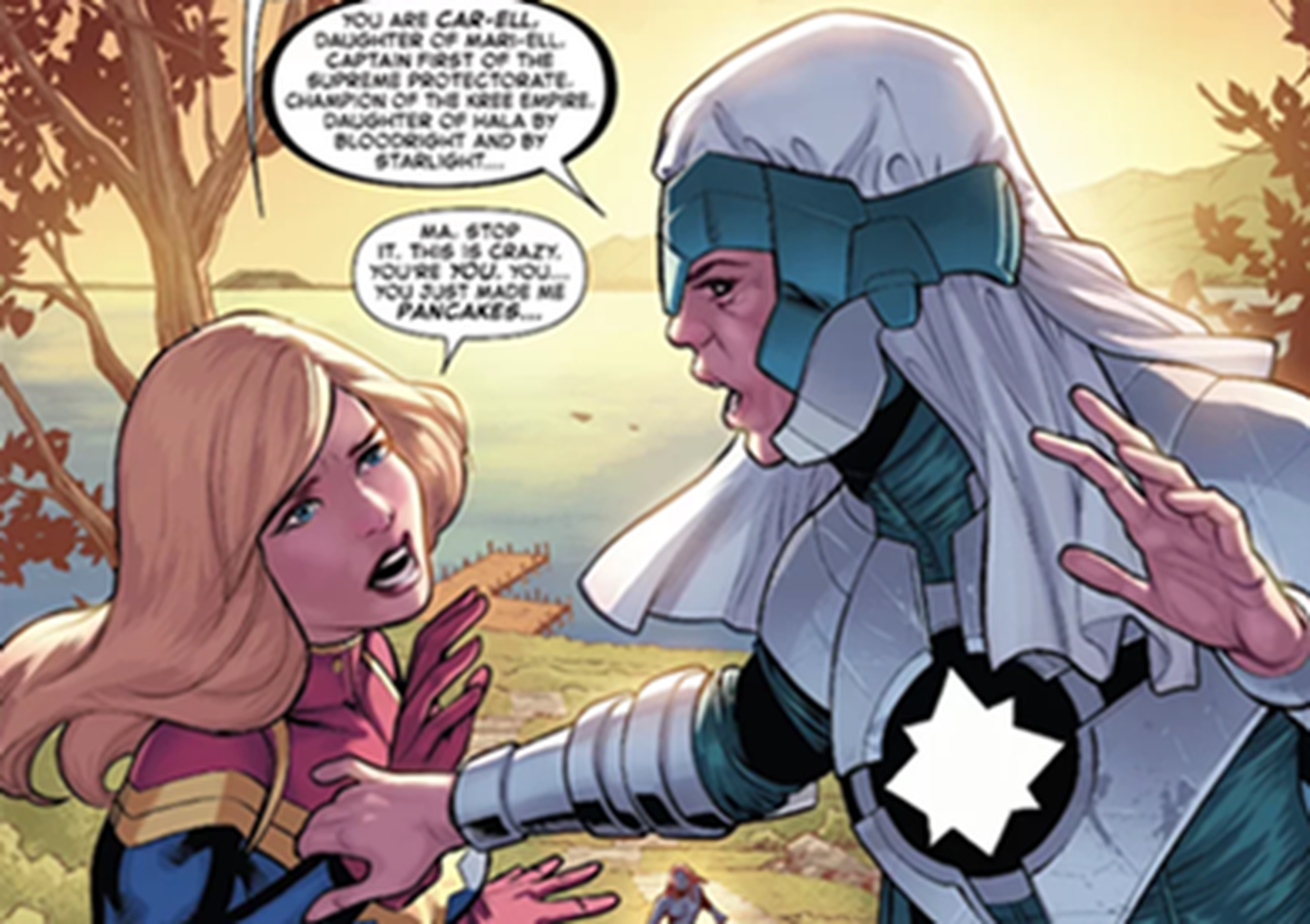 Nuevo origen de Capitana Marvel en los cómics