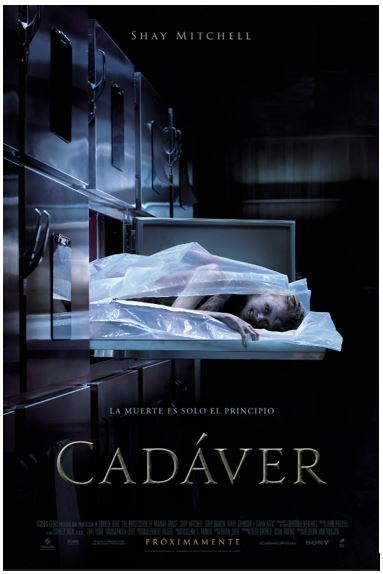 Póster de la película de terror Cadáver (The Possession of Hannah Grace) Póster de la película de terror Cadáver (The Possession of Hannah Grace)