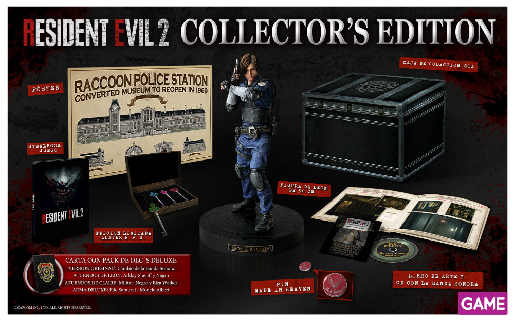Resident Evil 2 Edición Coleccionista en GAME Resident Evil 2 Edición Coleccionista en GAME