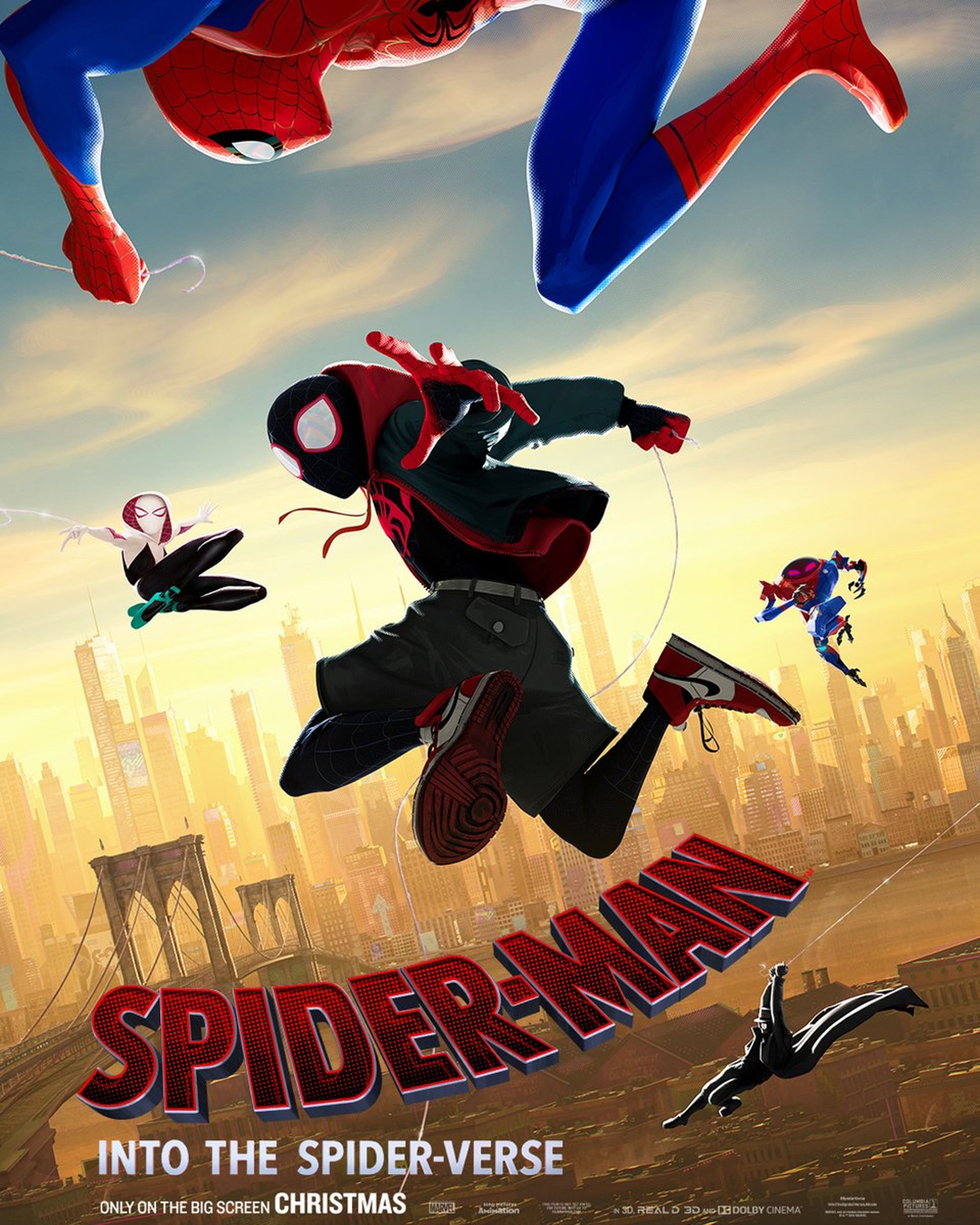 Spider-Man: Un nuevo universo póster