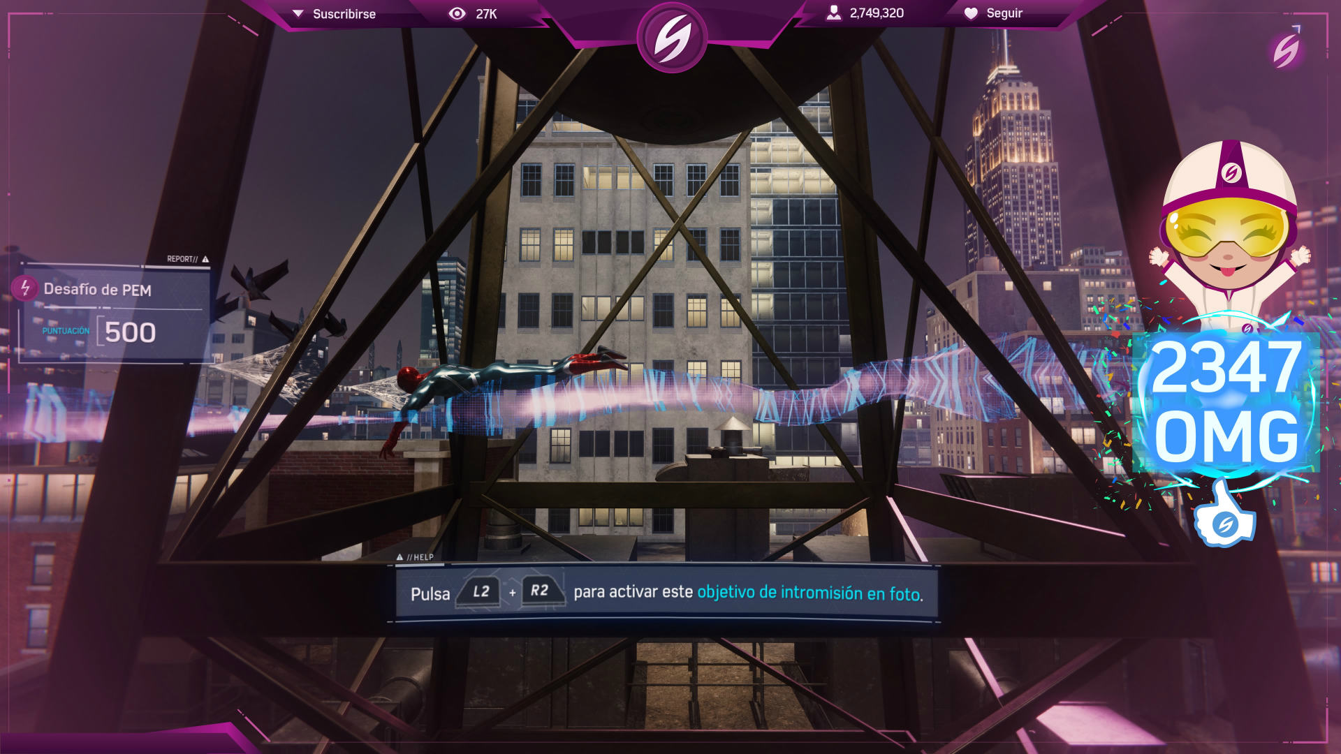 Spiderman PS4 El Atraco Spiderman PS4 El Atraco