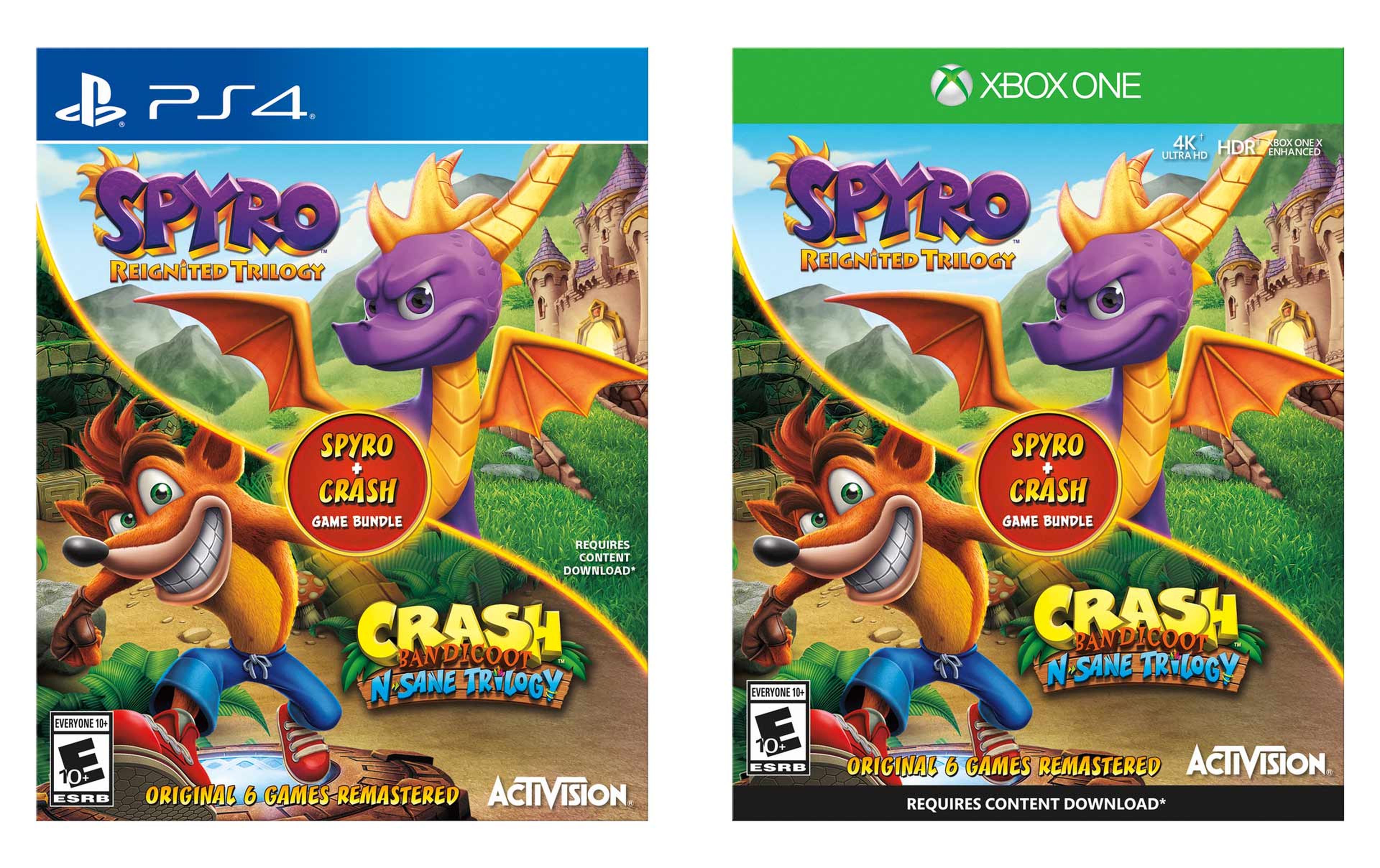 Spyro Reignited Trilogy Crash Pack