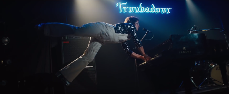 Taron Egerton en Rocketman Taron Egerton en Rocketman