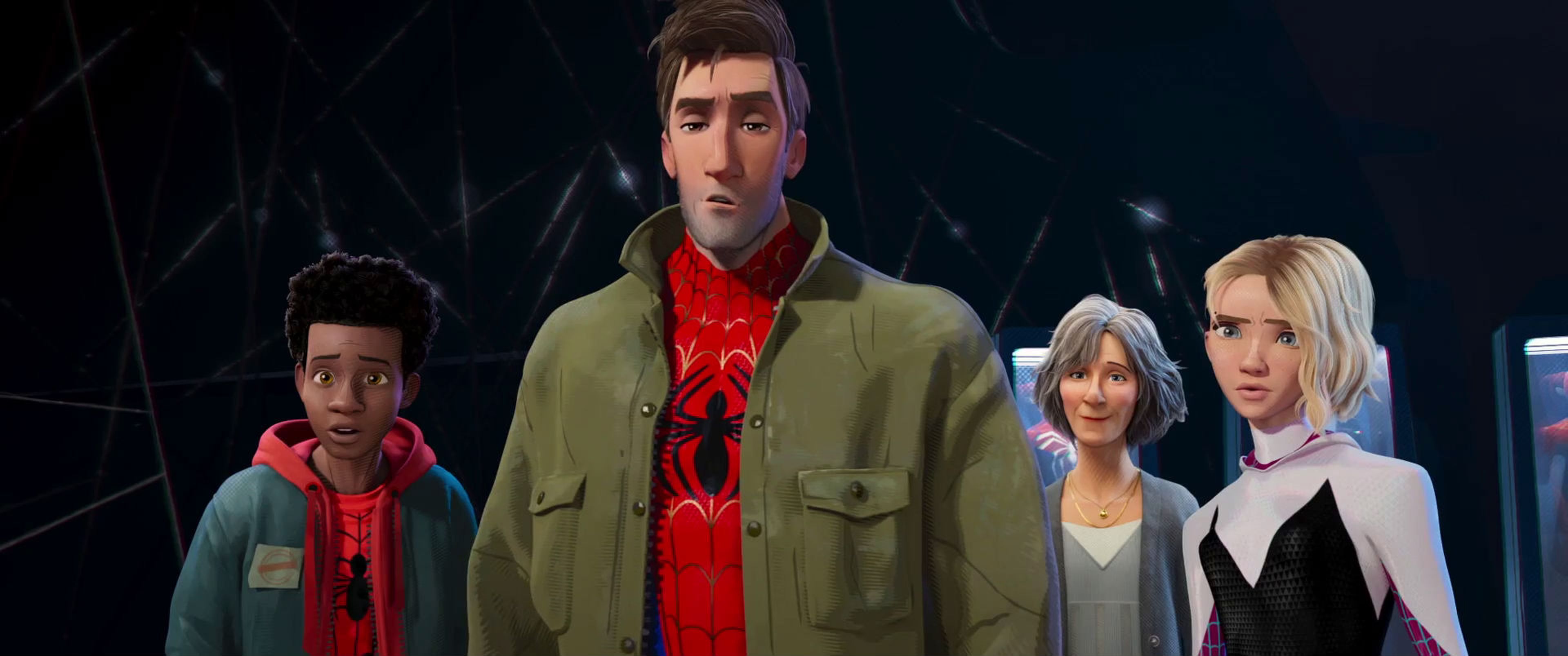 Traje de Spiderman PS4 en Un Nuevo Universo