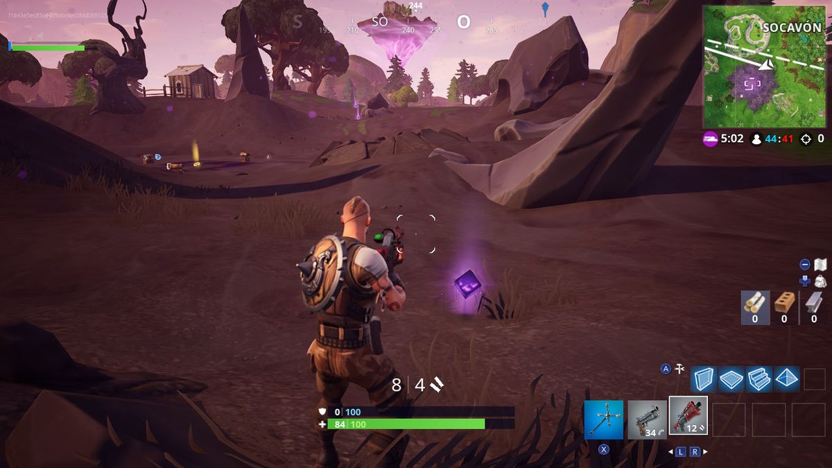 Visita todas las zonas corruptas en Fortnite, completa el desafĂo