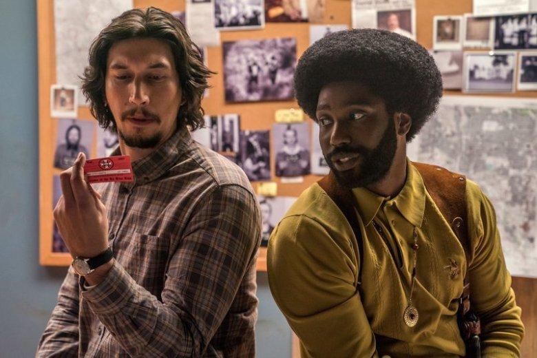 Adam Driver y John David Washington en Infiltrado en el KKKlan Adam Driver y John David Washington en Infiltrado en el KKKlan