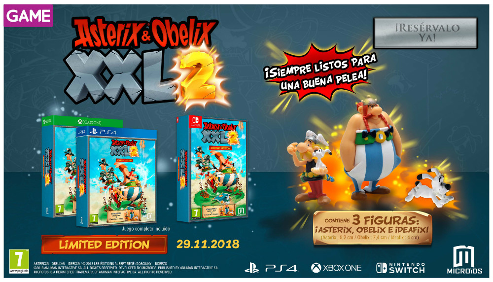 Astérix y Obélix XXL2 en GAME Astérix y Obélix XXL2 en GAME