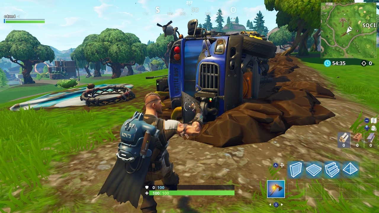 Donde Esta El Autobus De Batalla Accidentado En Fortnite Guias Y - bus de batalla estrellado en fortnite