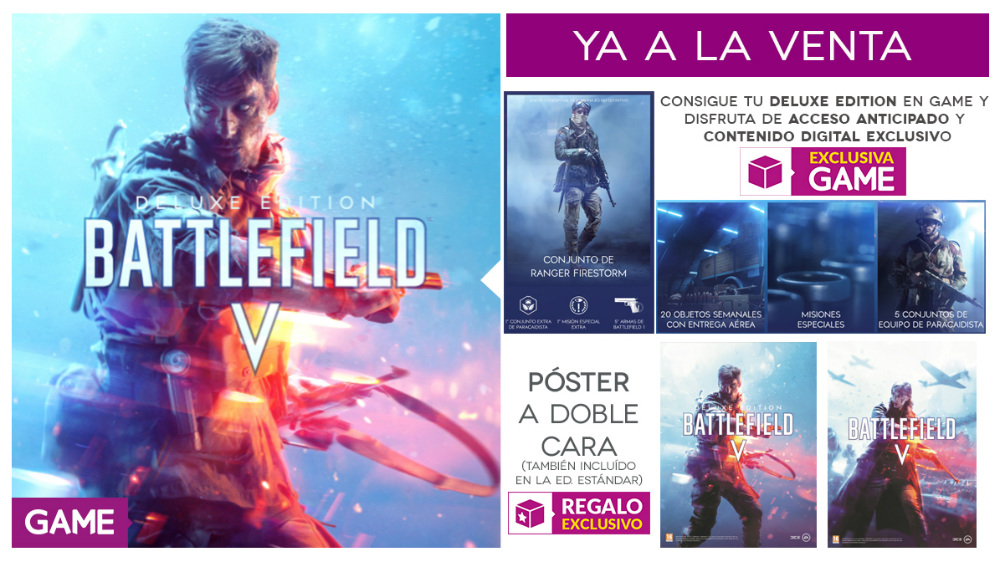 Battlefield V Edición Deluxe en GAME Battlefield V Edición Deluxe en GAME
