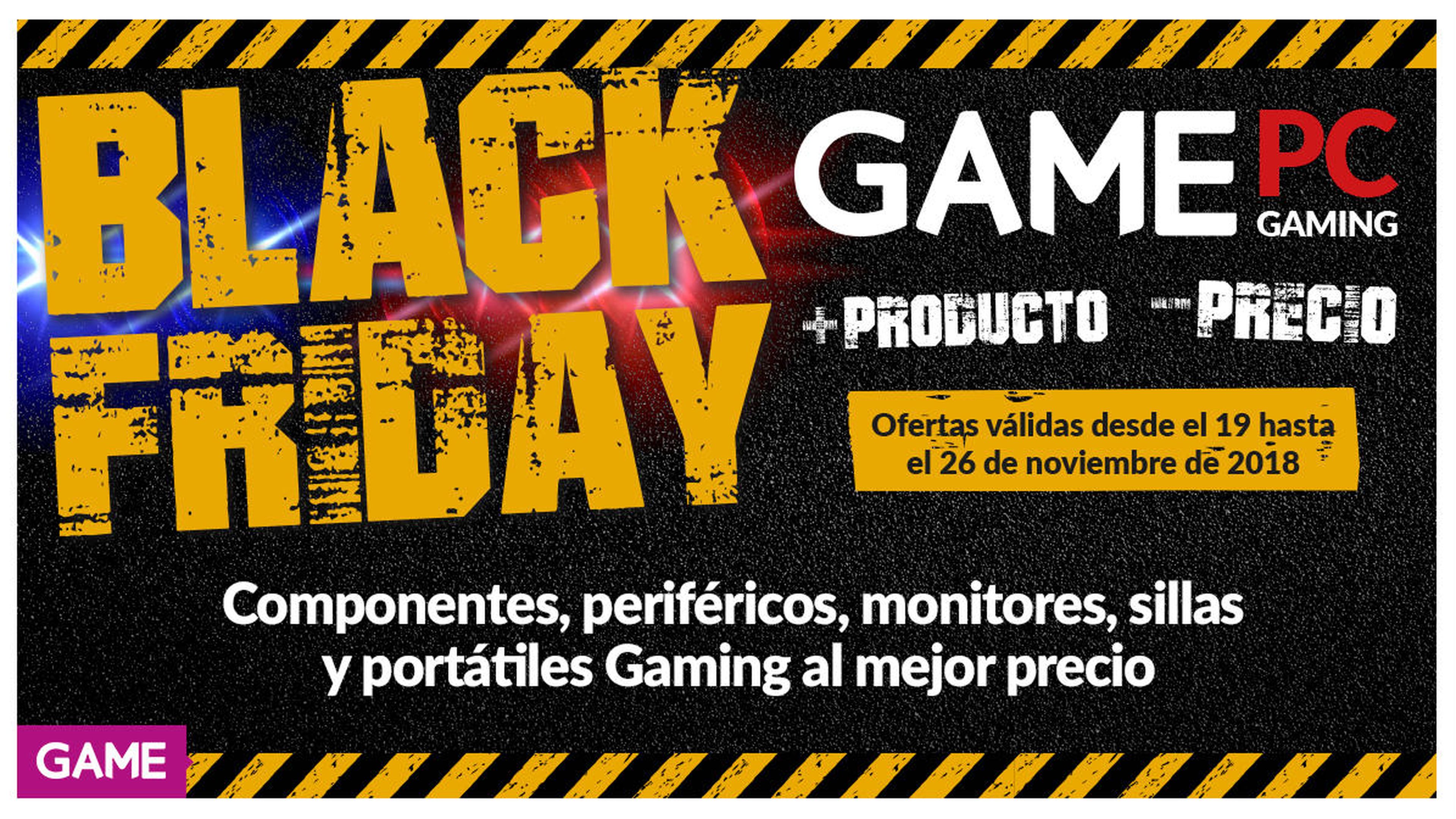Black Friday 2018 PC Gaming en GAME