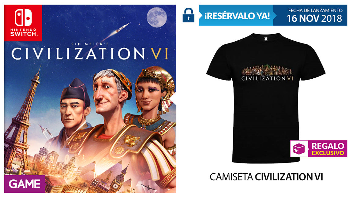Civilization VI para Switch en GAME sid meier