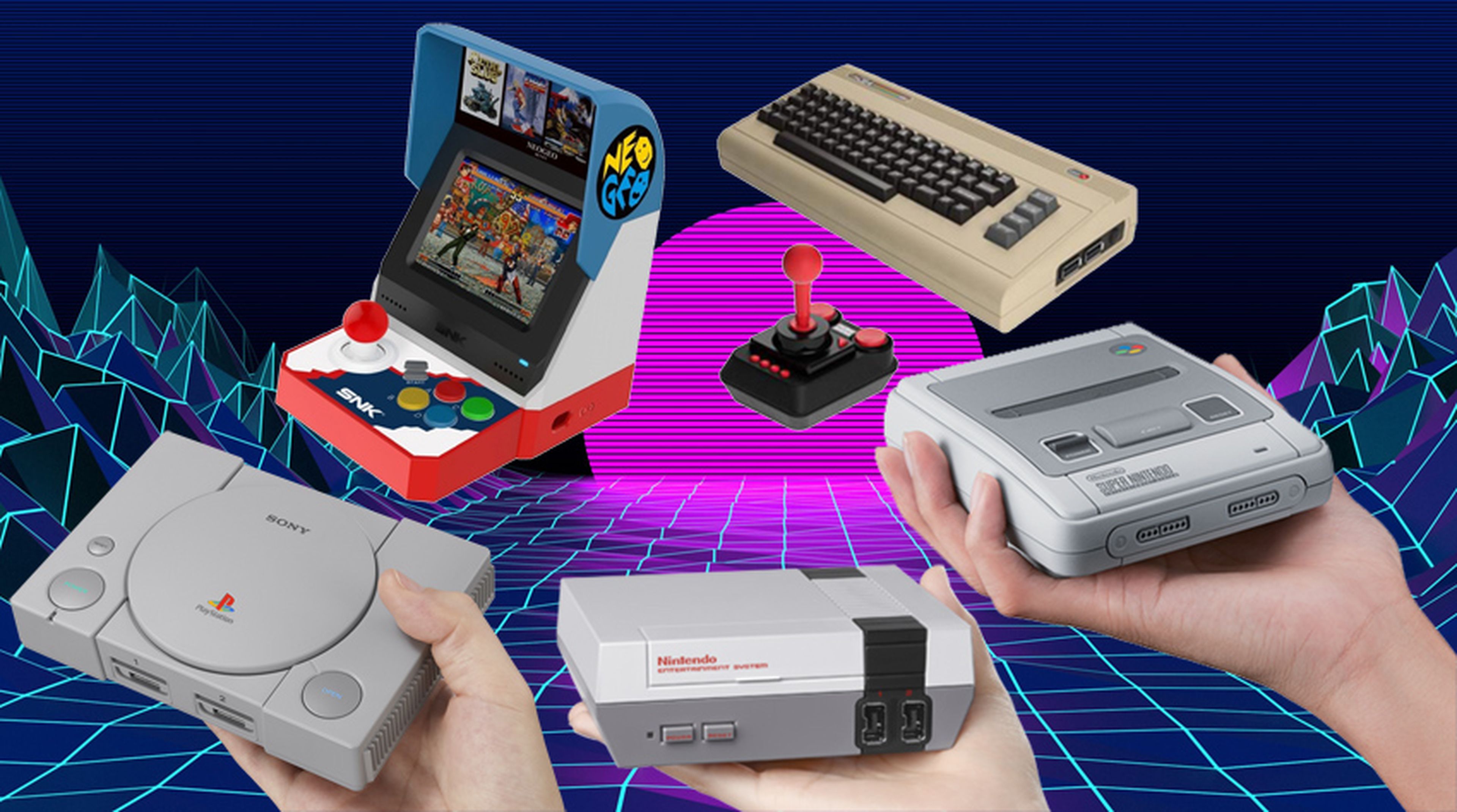 Cinco consolas retro para revivir los videojuegos de nuestra
