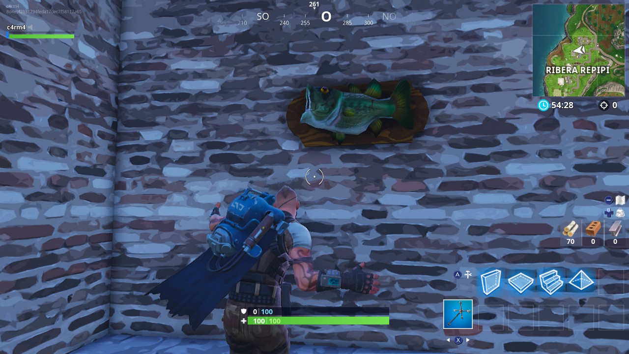 Fortnite baila delante trofeo de pesca Fortnite baila delante trofeo de pesca