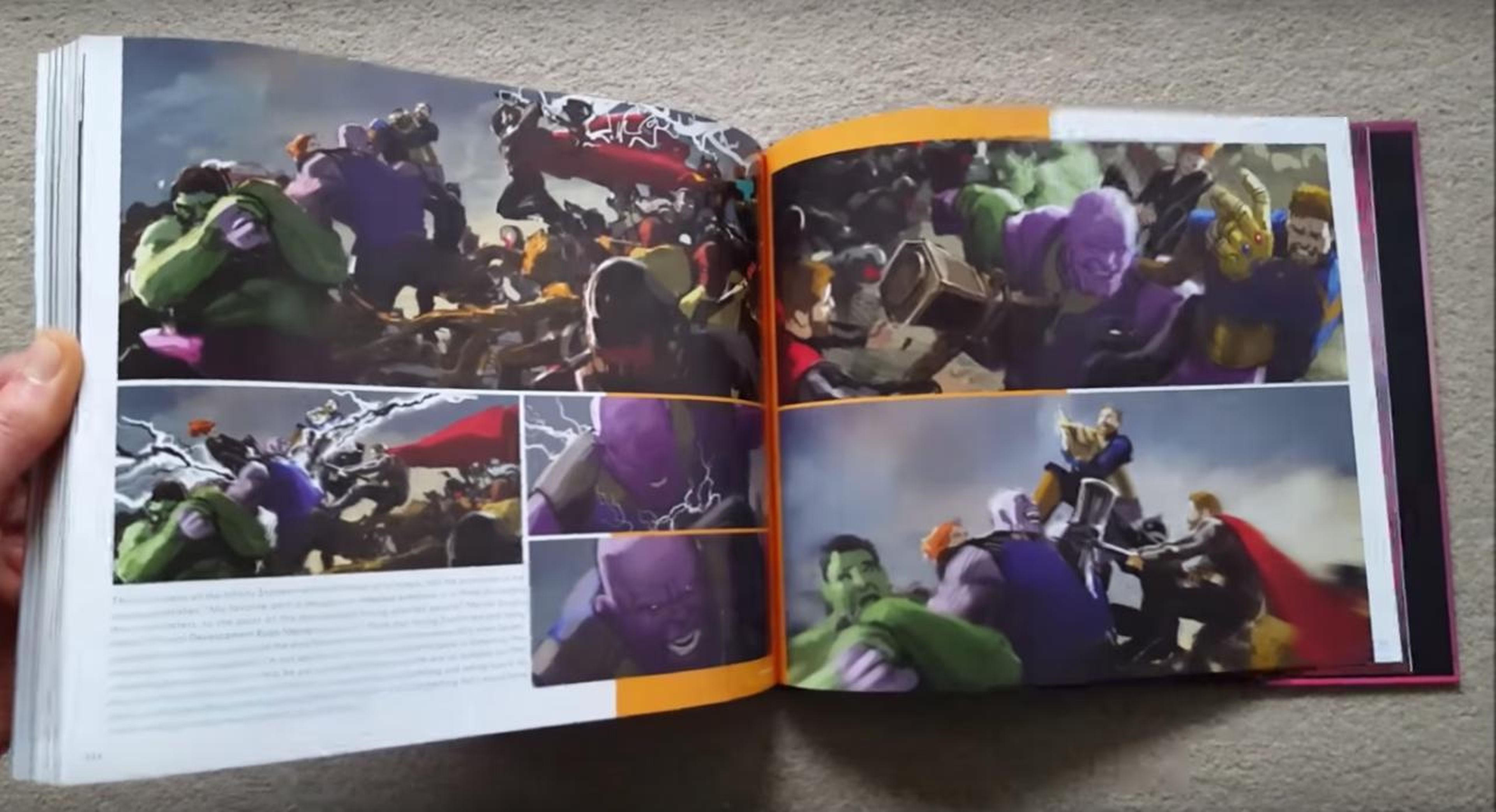 Libro de arte de Vengadores: Infinity War