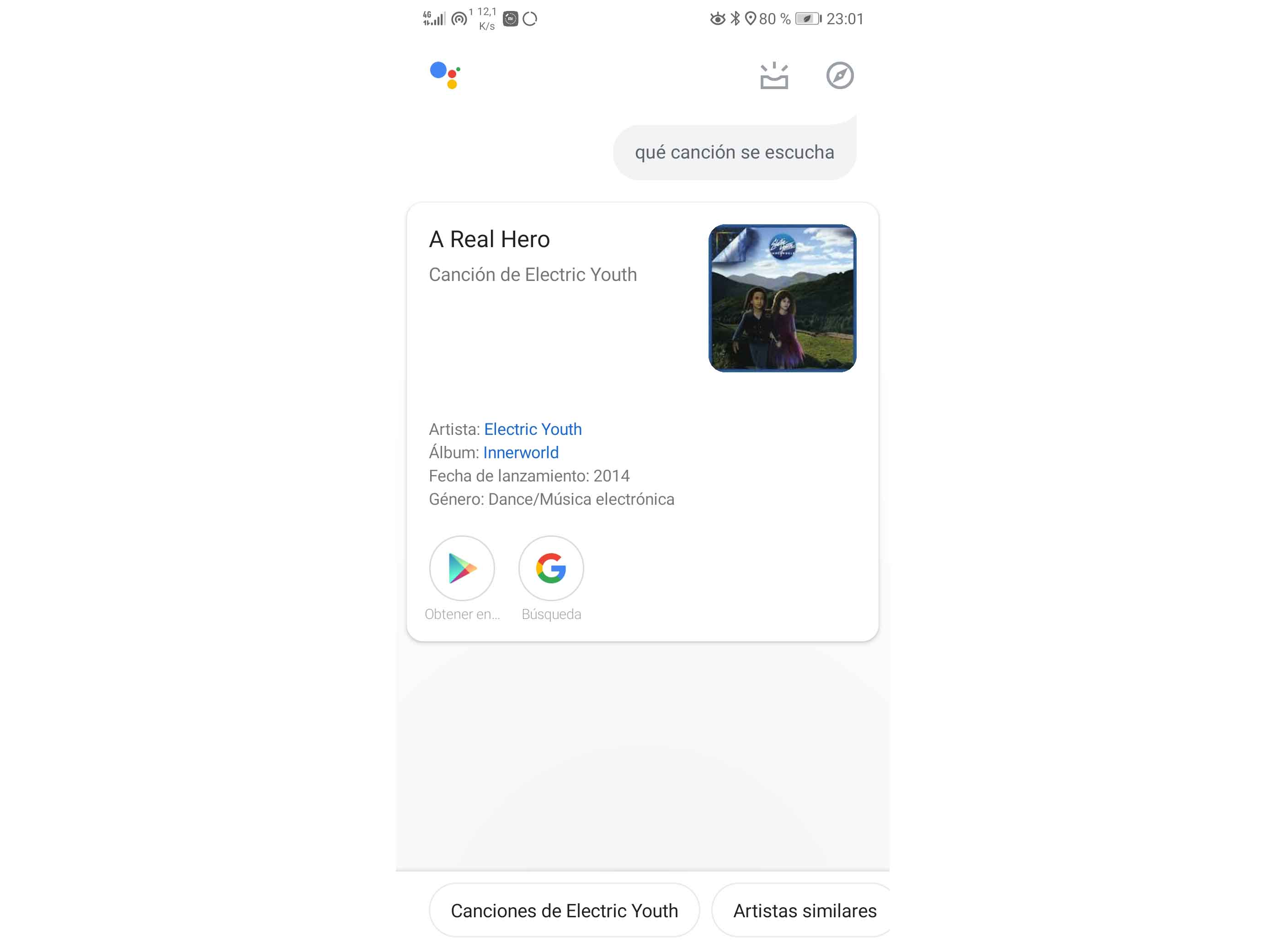 Opciones de Android Opciones de Android
