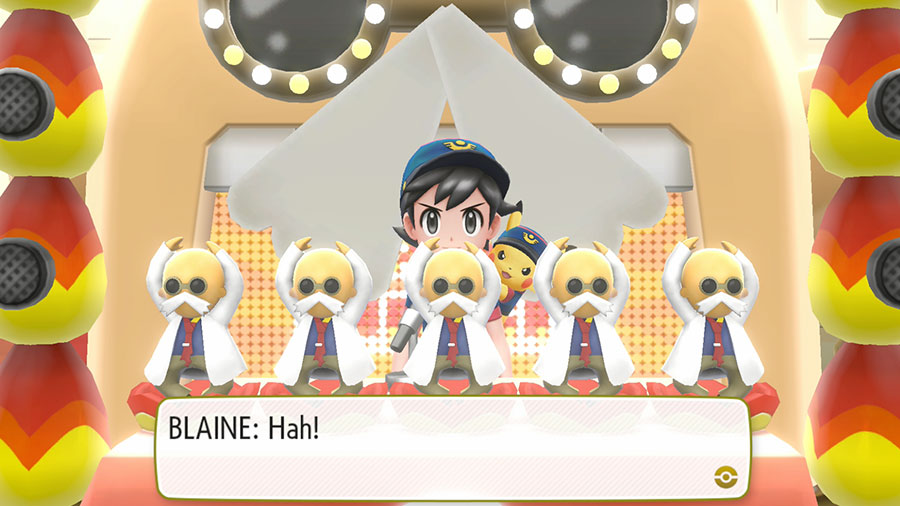 Pokémon Let's GO Pikachu/Eevee - Blaine Pokémon Let's GO Pikachu/Eevee - Blaine