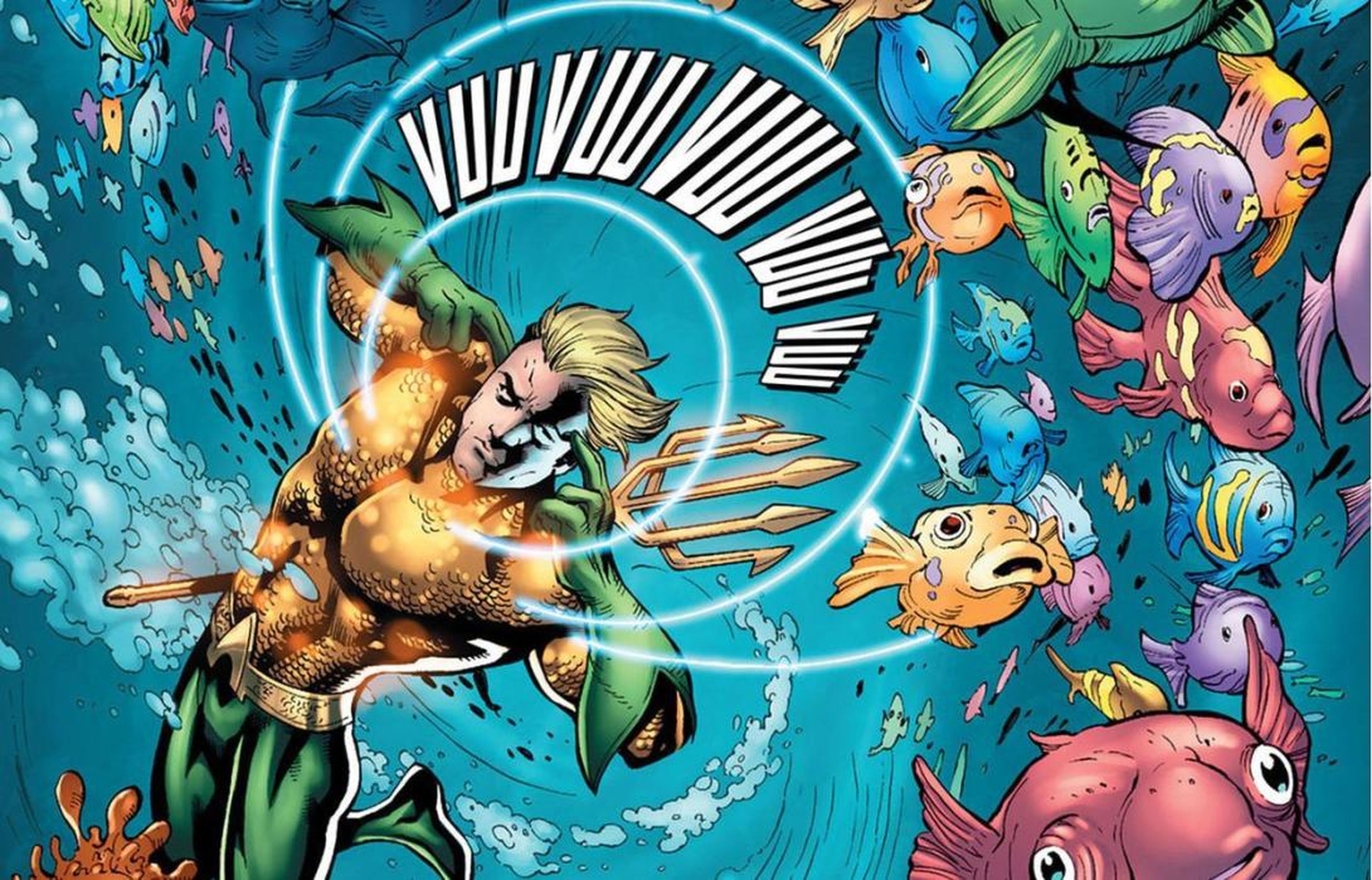 ¿Por qué Aquaman puede comunicarse con los peces?