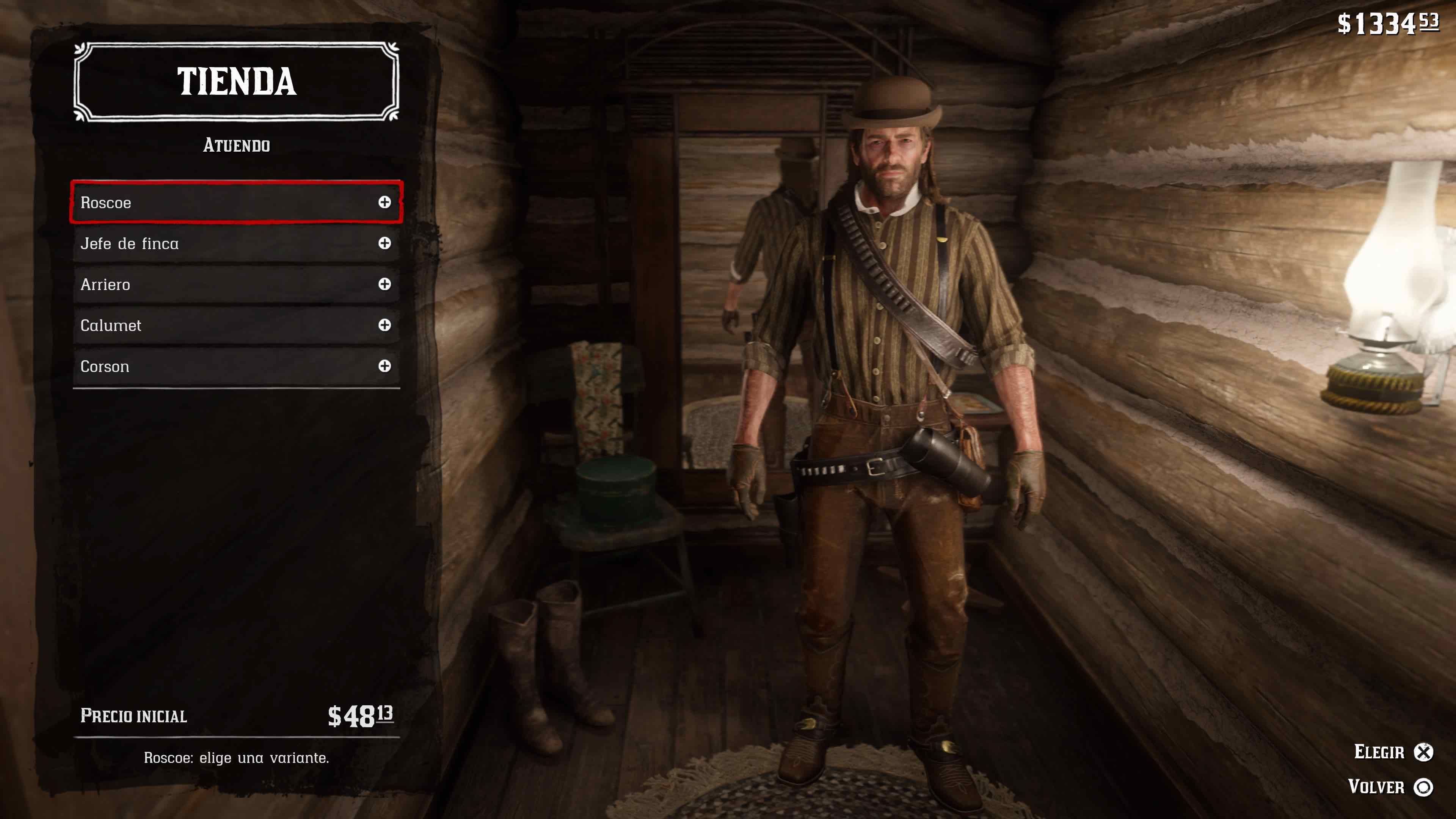 Red Dead Redemption 2 atuendos Wallace