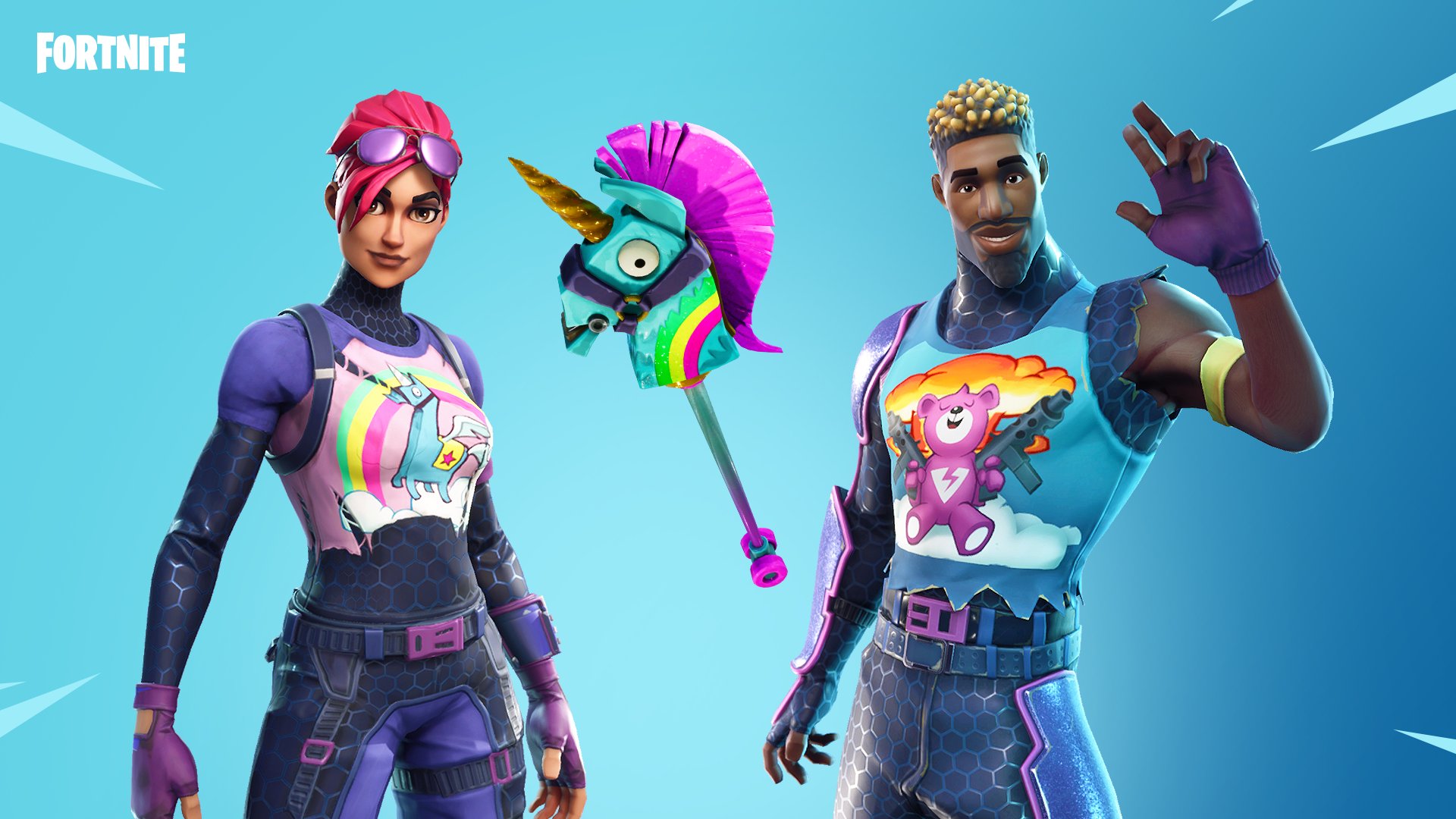 brite bomber y gunner - fortnite personajes femeninos