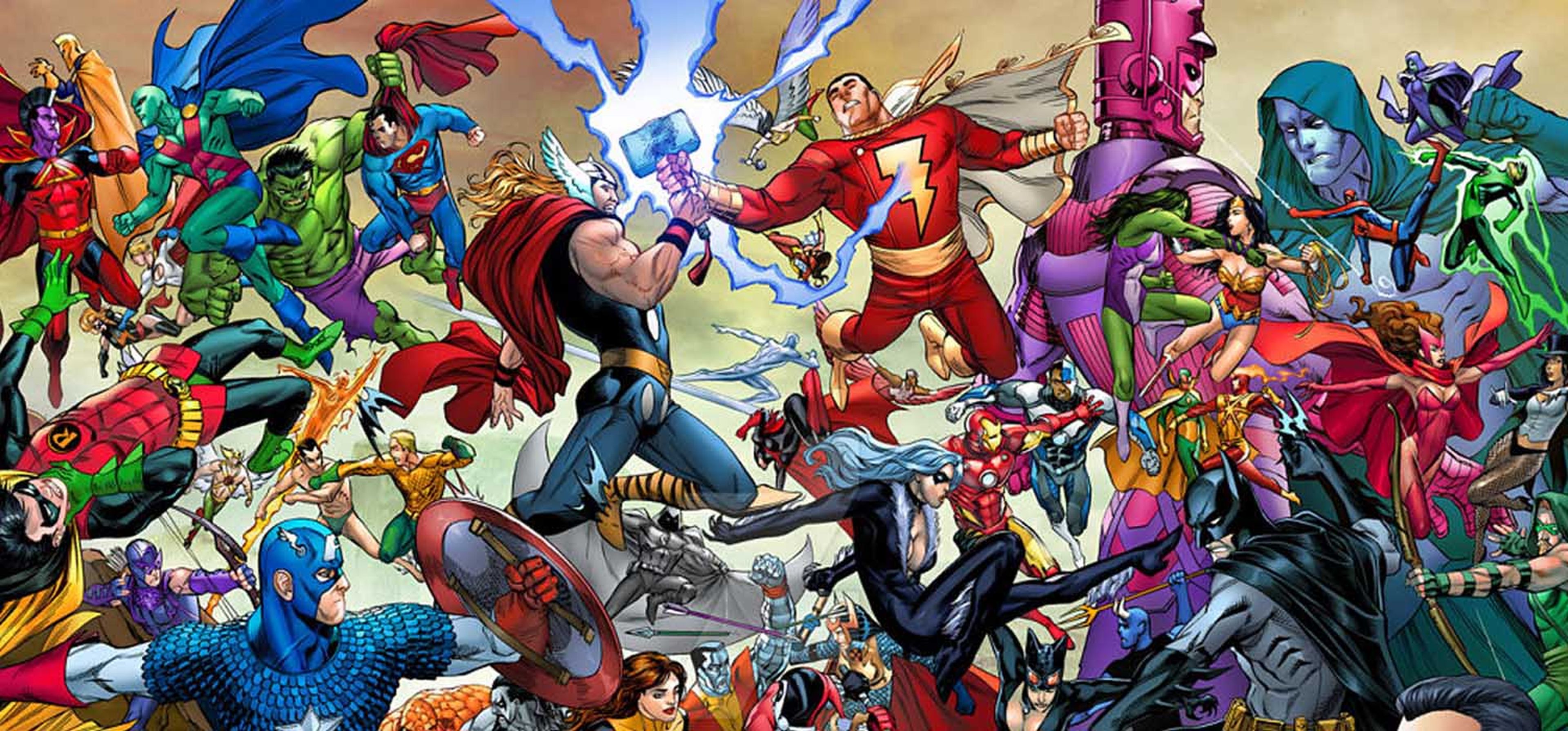 Superhéroes Marvel y DC