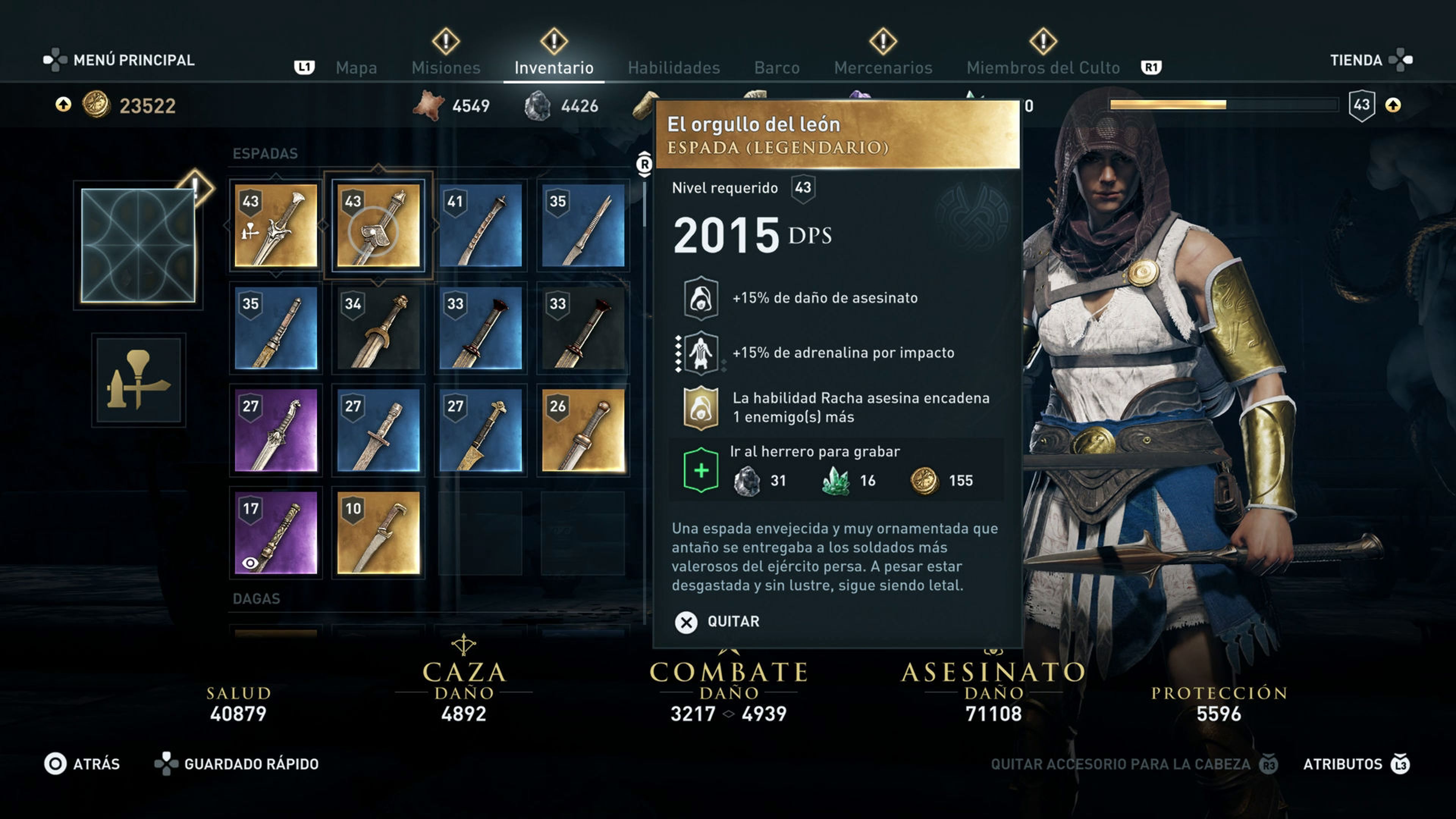 Assassin's Creed Odyssey A la Caza