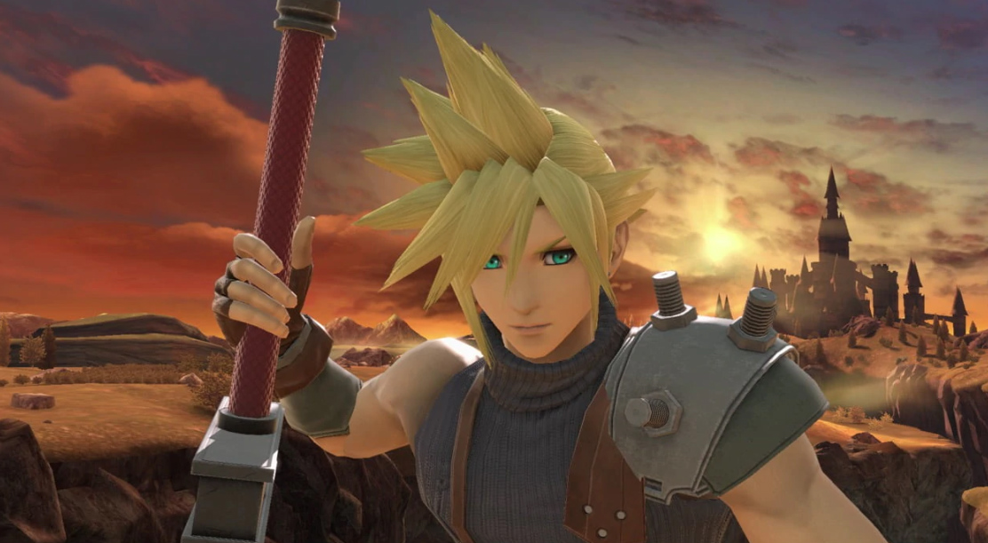 Cloud en Super Smash Bros Ultimate cloud