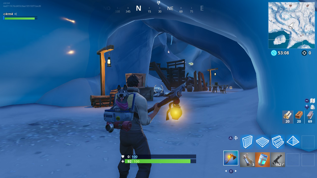 cueva yeti fortnite - cuanto falta para la temporada 7 de fortnite