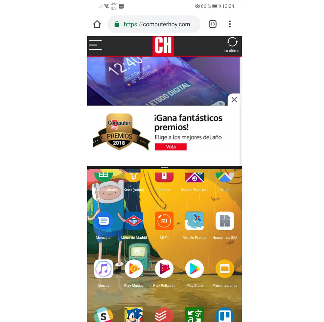 Gestos de Android Gestos de Android