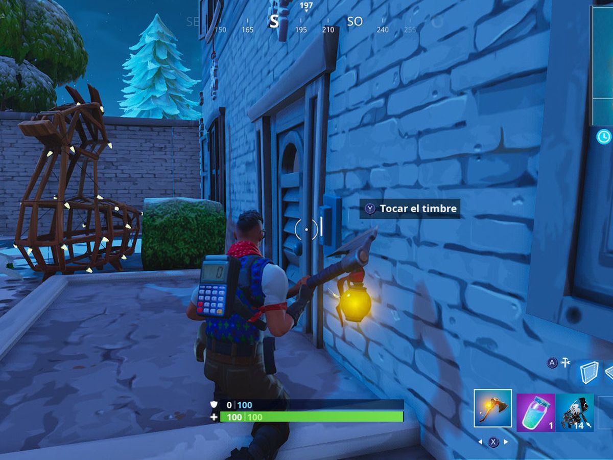 Usa regalos o bombas de boogie en Fortnite (desafío 14 días de