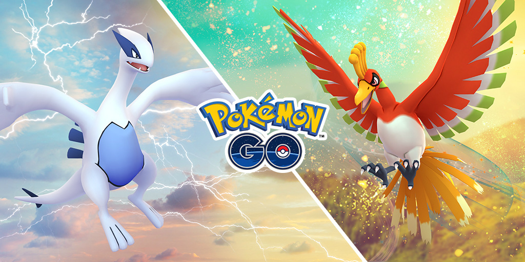 Lugia y Ho-Oh en Pokémon GO pokemon go