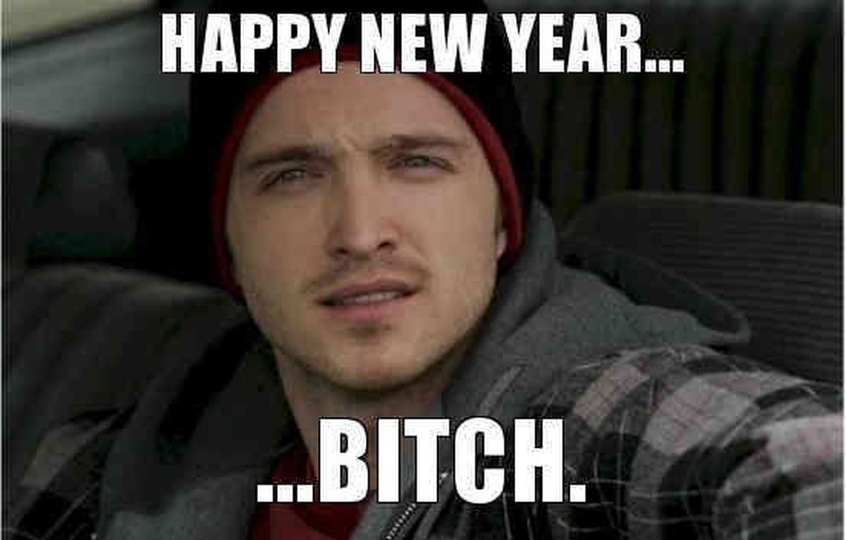 Meme Año Nuevo Breaking Bad