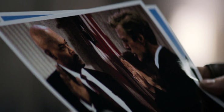 Nick Furia y Alexander Pierce Nick Furia y Alexander Pierce