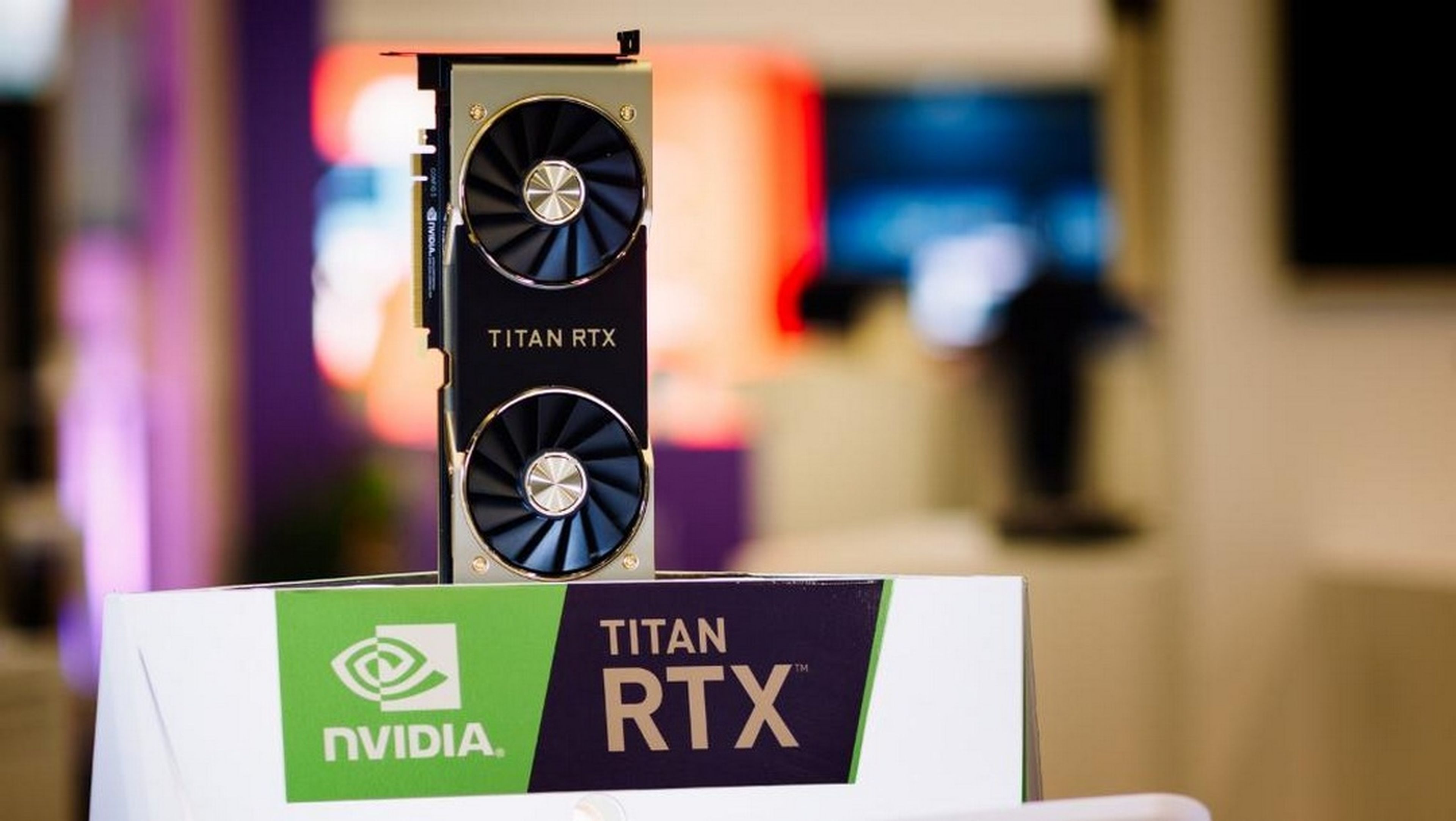 NVIDIA presenta RTX Titan, la tarjeta gaming más potente de la historia
