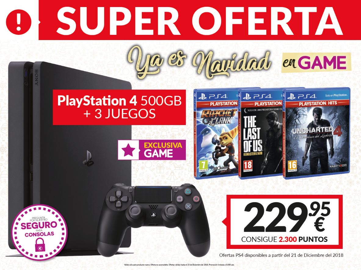 Ofertas de Navidad en GAME Ofertas de Navidad en GAME