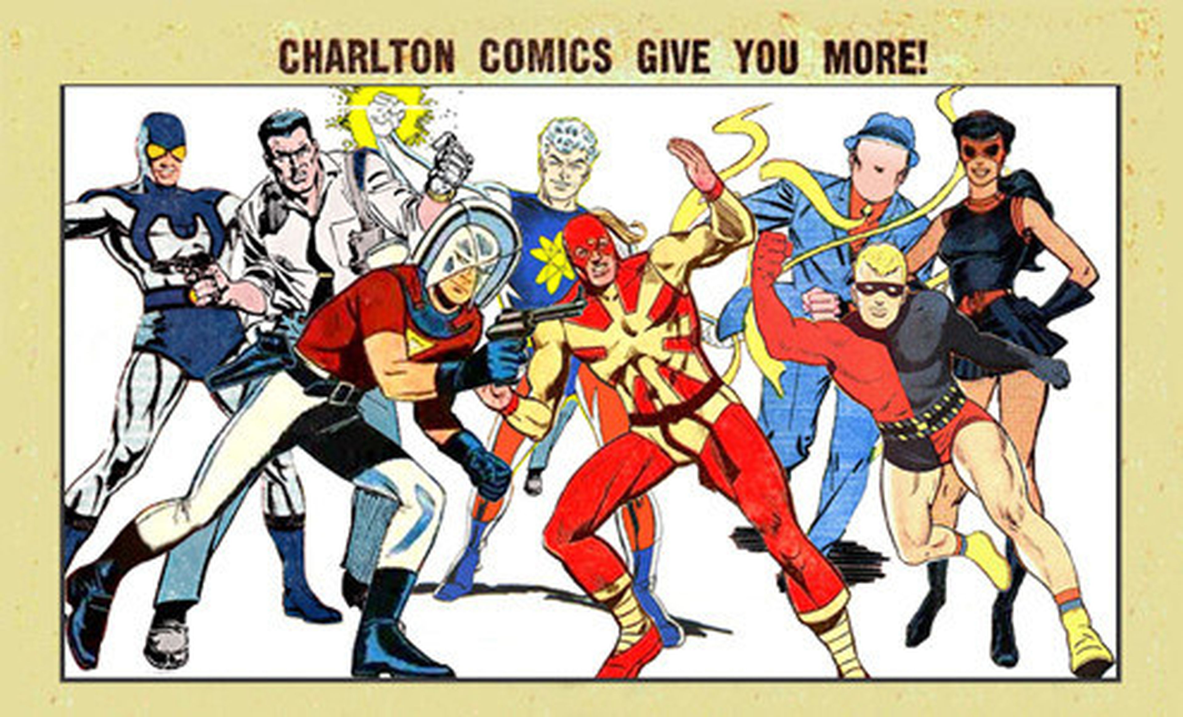 Personajes de Charlton Comics que inspiraron Watchmen