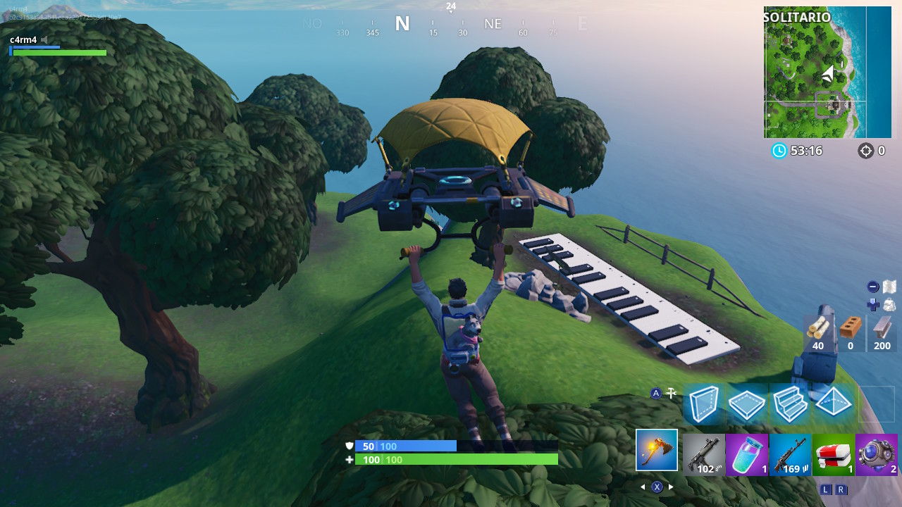 Piano Soto Solitario Fortnite Piano Soto Solitario Fortnite