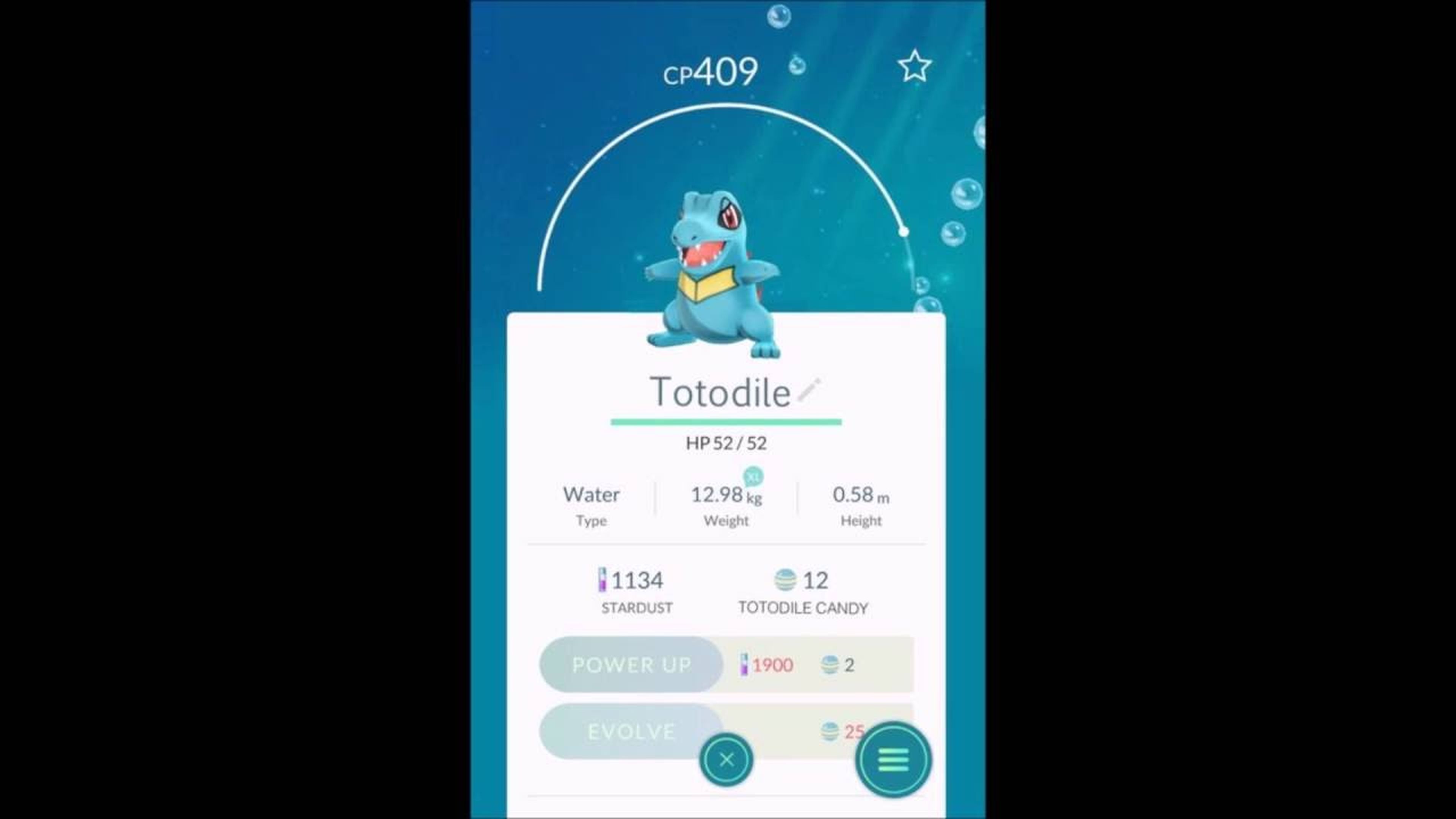 Pokémon Go Totodile