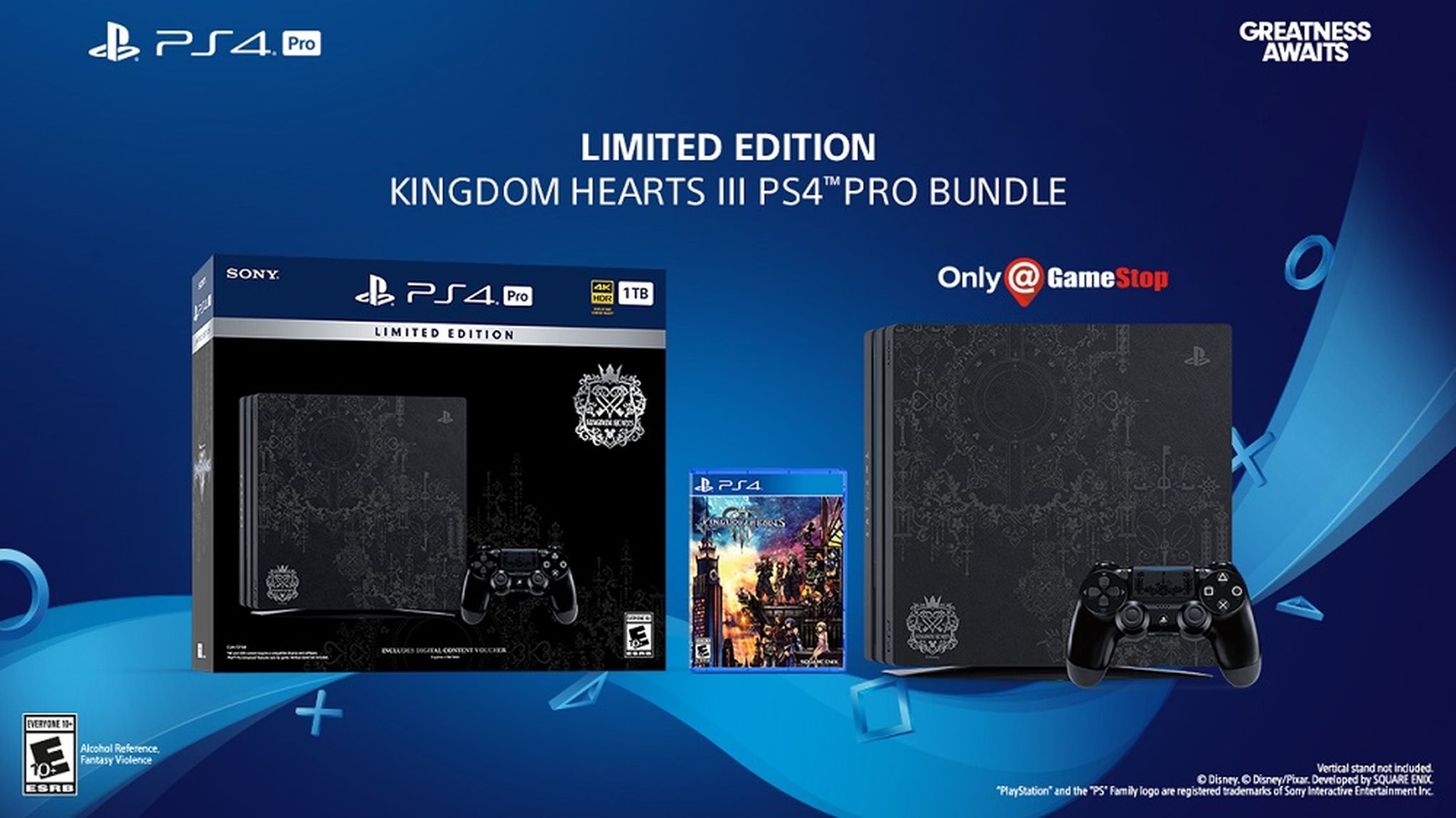 PS4 Pro Edición Especial Kingdom Hearts 3